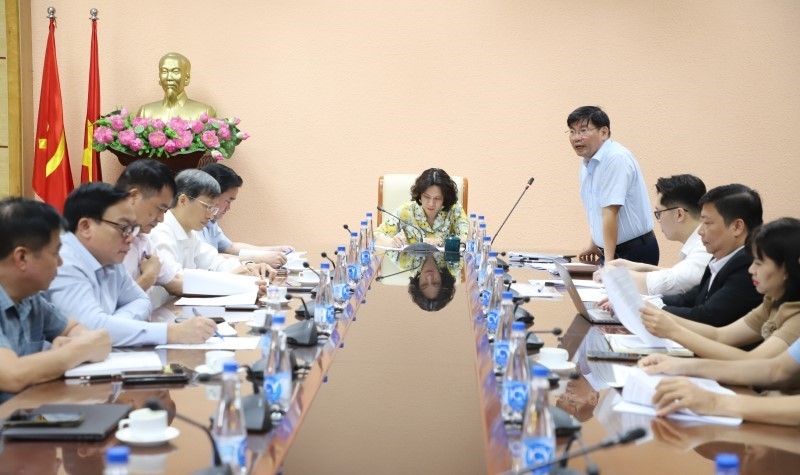 Bộ Y tế họp hoàn thiện Dự thảo Đề án thành lập Trung tâm Kiểm soát bệnh tật (CDC) Trung ương. Ảnh: MOH. 