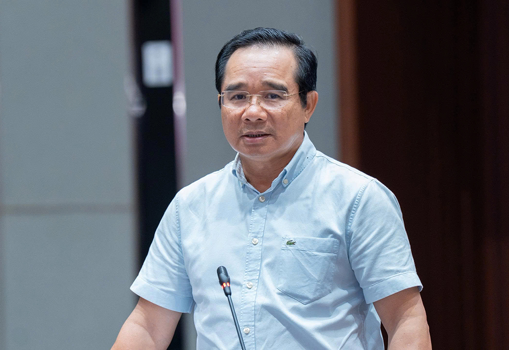 Chủ tịch UBND TP.HCM Nguyễn Văn Được phát biểu tại buổi làm việc - Ảnh: Cổng thông tin điện tử TP.HCM.