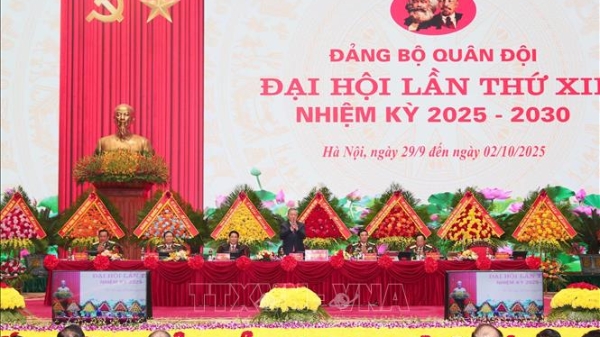 Bế mạc Đại hội Đảng bộ Quân đội lần thứ XII, nhiệm kỳ 2025 - 2030