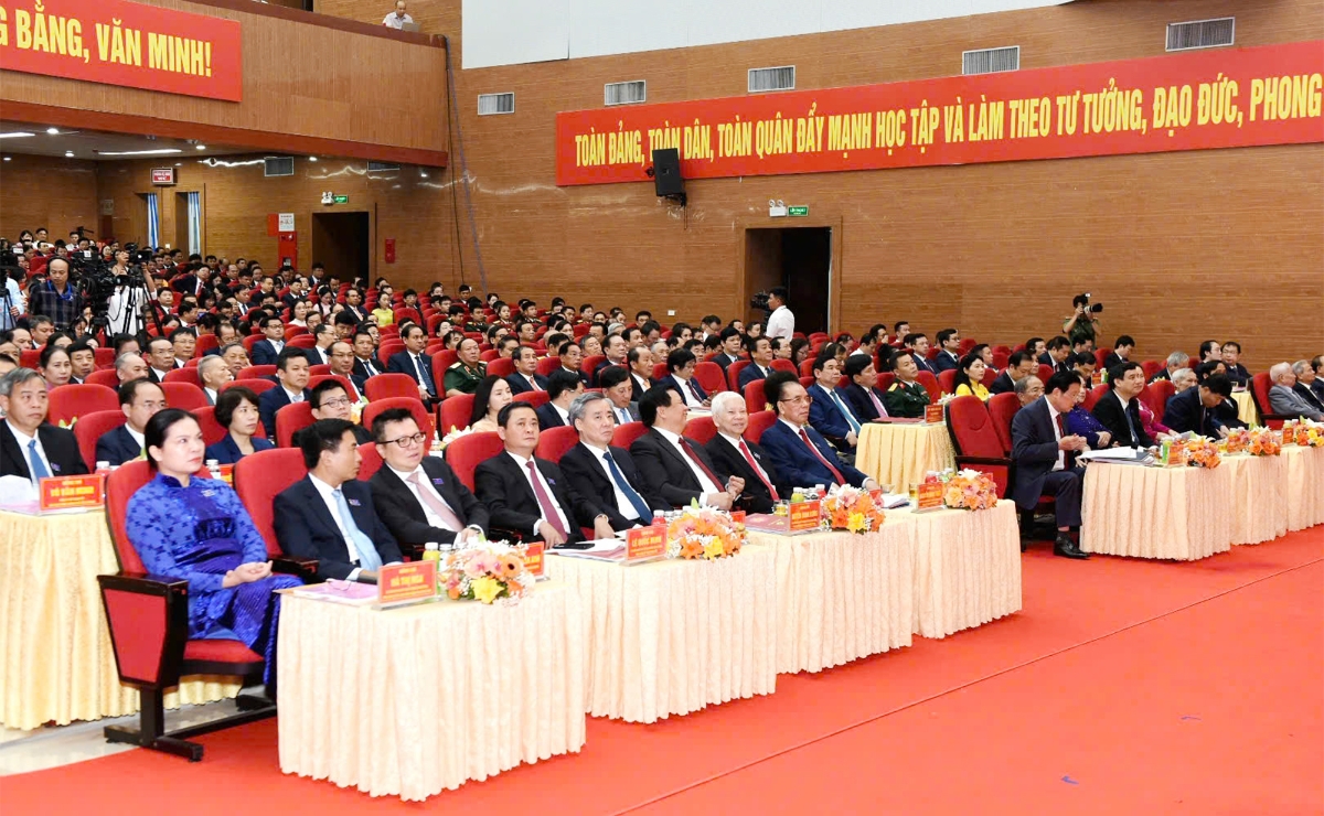 Các đại biểu dự Đại hội.