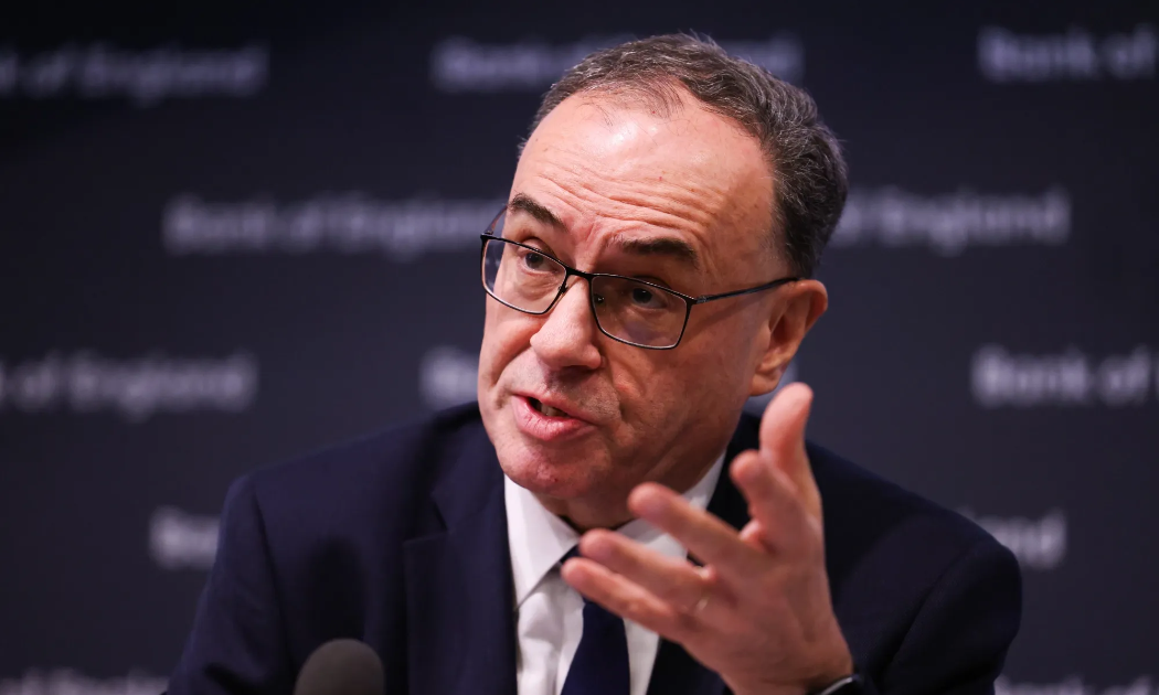 Thống đốc BOE Andrew Bailey - Ảnh: Bloomberg.