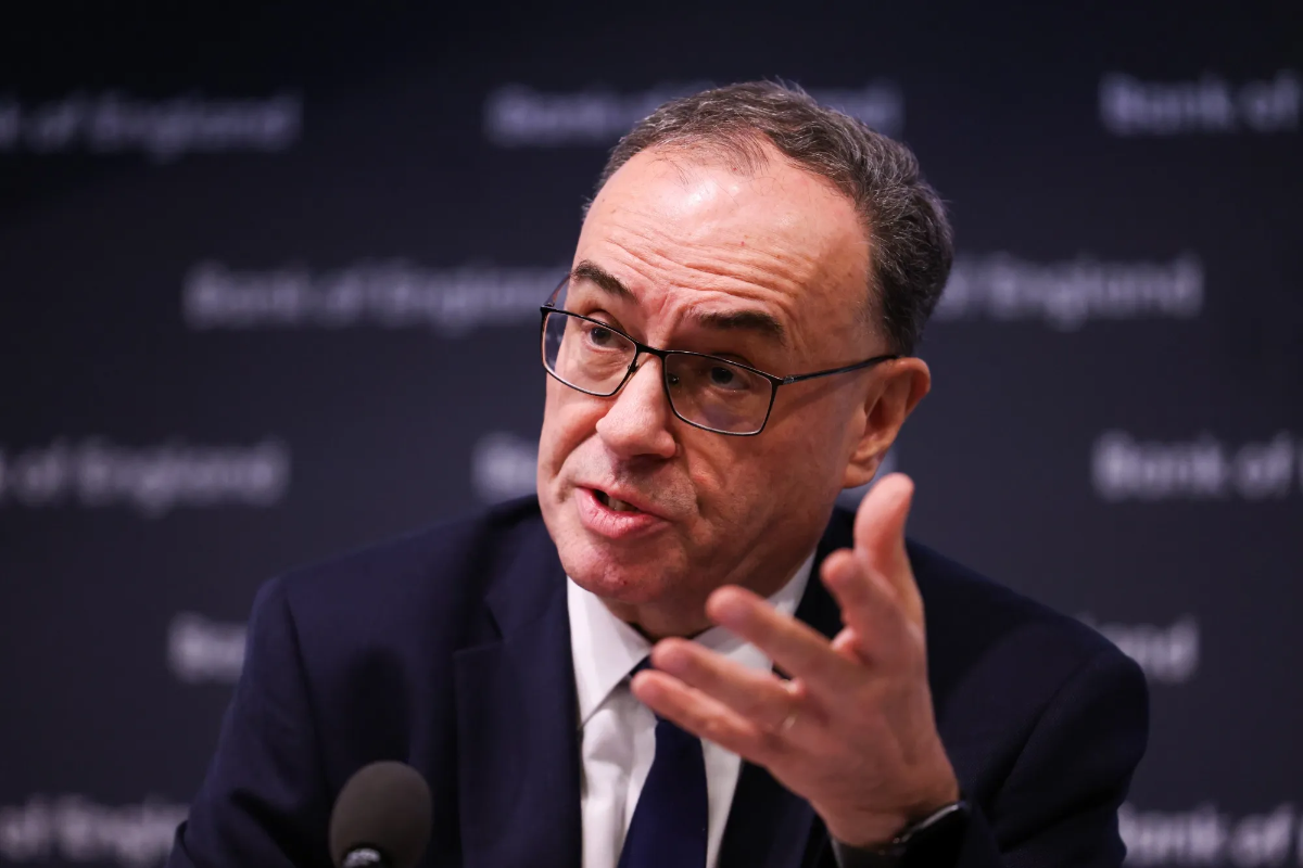 Thống đốc BOE Andrew Bailey - Ảnh: Bloomberg.