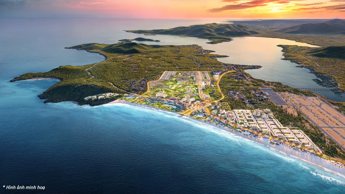 Dự án Đô thị trái tim CaraWorld liền kề sân bay Quốc tế Cam Ranh chỉ với 5 phút di chuyển.