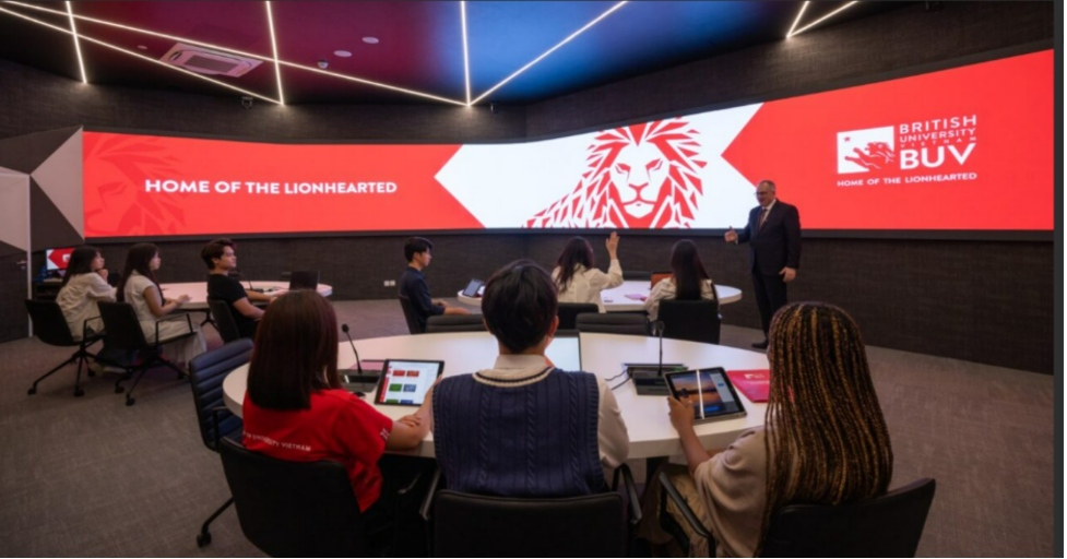 BUV’s modern classrooms, designed to optimise interaction, are dedicated to the University of London programme.