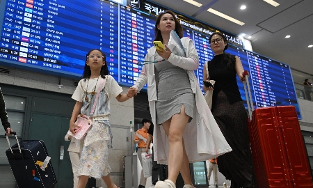 Lượt tìm kiếm chuyến bay đến Hàn Quốc trên các nền tảng du lịch trực tuyếnTrung Quốc tăng vọt.