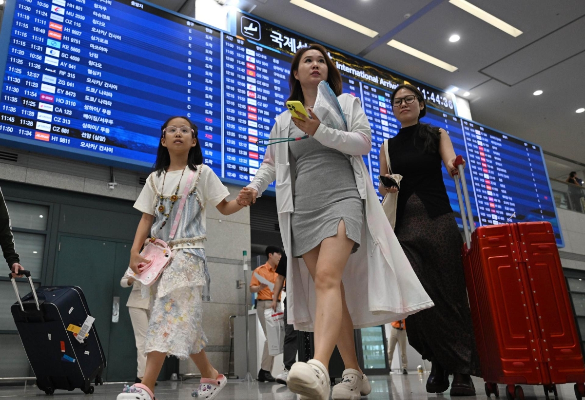 Lượt tìm kiếm chuyến bay đến Hàn Quốc trên các nền tảng du lịch trực tuyếnTrung Quốc tăng vọt.