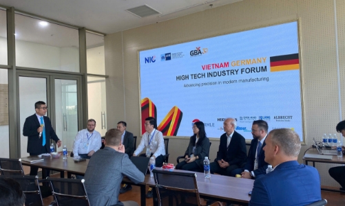 Tăng cường hợp tác công nghiệp công nghệ cao Việt – Đức