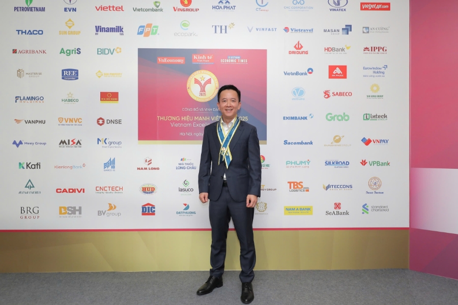 Ông Nguyễn Trung Kiên, Phó Chủ tịch điều hành kiêm Tổng Giám đốc Tập đoàn CNCTech, tại Diễn đàn VNEF 2025