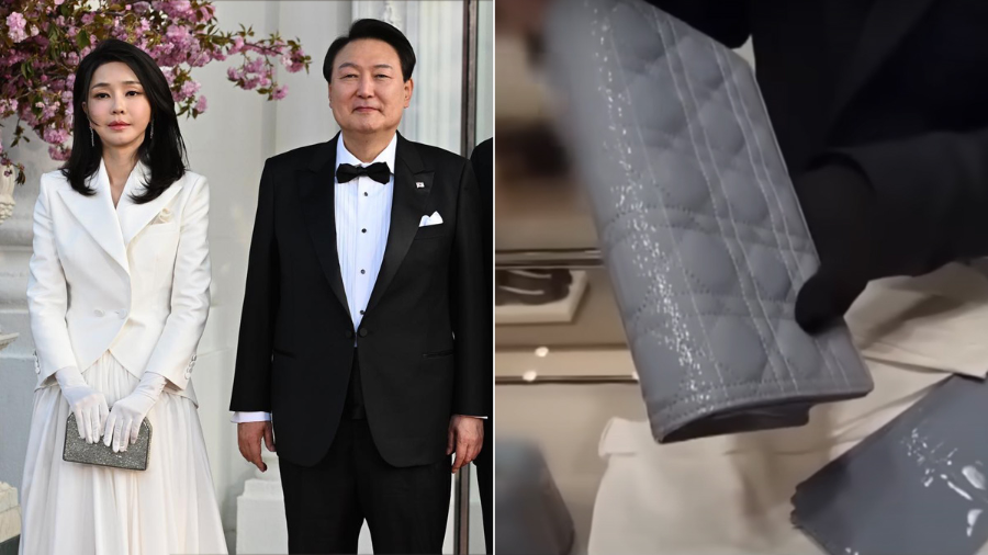 Scandal túi Dior của Cựu Phu nhân Tổng thống Kim Keon-hee đã trở thành gánh nặng chính trị kéo dài.