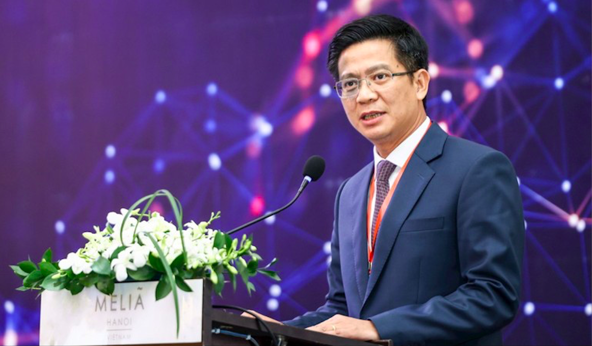 Cục trưởng Cục Tần số Vô tuyến điện Lê Văn Tuấn.