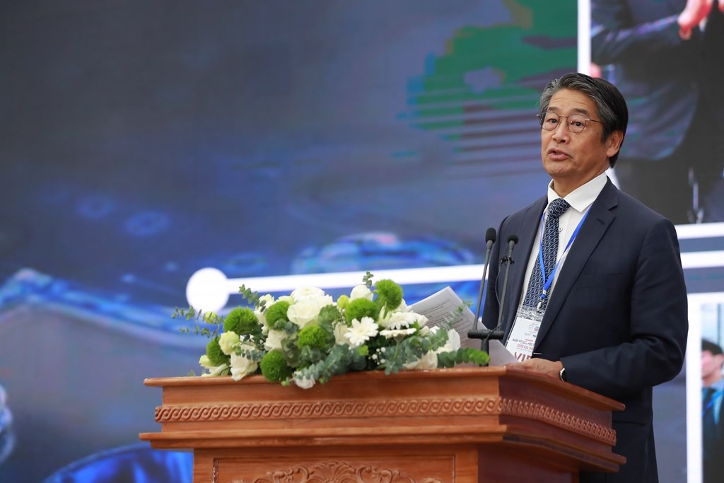 Ngài Ito Naoki, Đại sứ Nhật Bản tại Việt Nam phát biểu tại sự kiện.