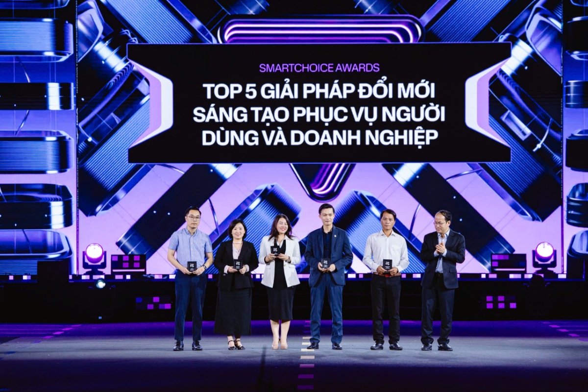 Ben Food được vinh danh trong Top 5 Giải pháp Đổi mới Sáng tạo Phục vụ Người dùng và Doanh nghiệp.