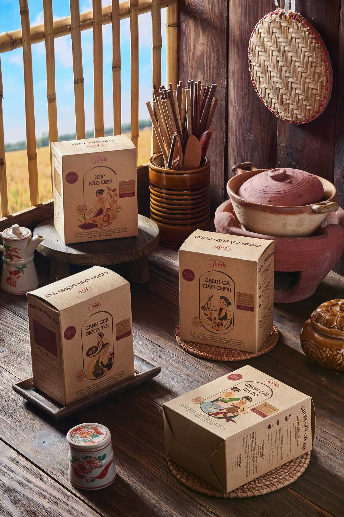 Ben Food là doanh nghiệp tiên phong trong lĩnh vực thực phẩm chế biến sẵn cao cấp.