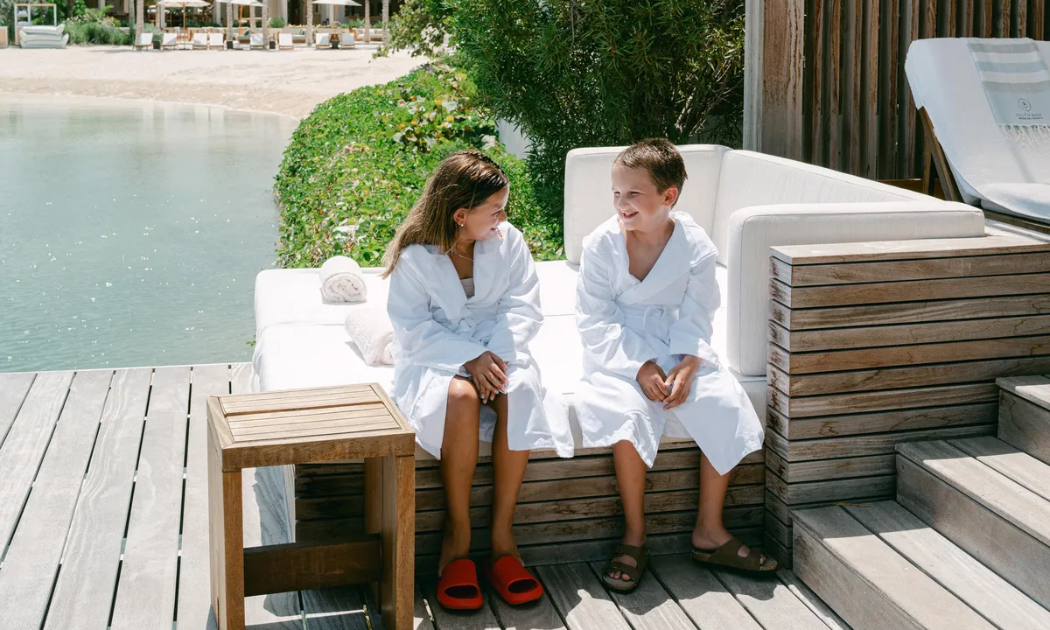 Trẻ em giờ có thể tận hưởng các dịch vụ spa cao cấp tại các khách sạn xa xỉ.