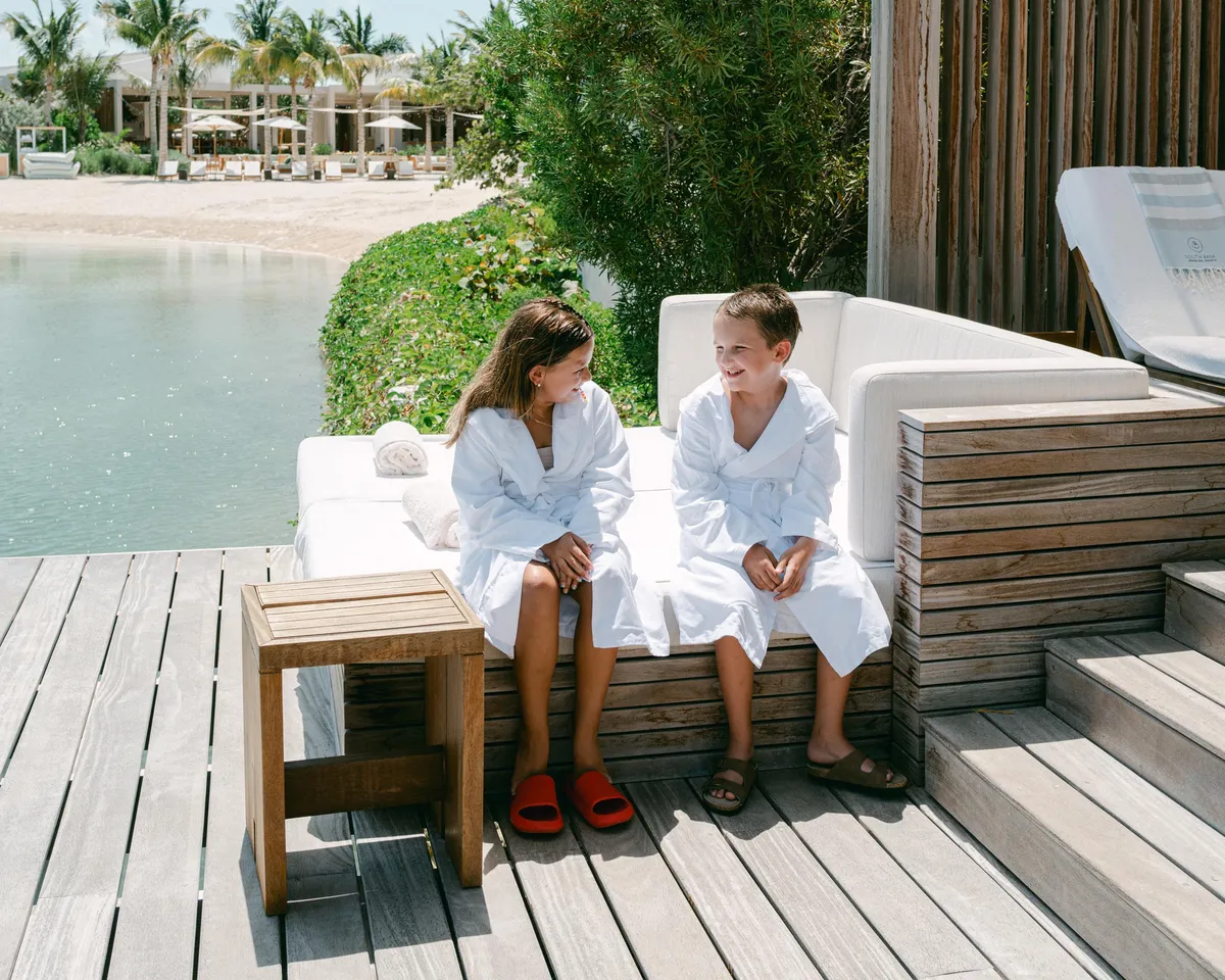 Trẻ em giờ có thể tận hưởng các dịch vụ spa cao cấp tại các khách sạn xa xỉ.