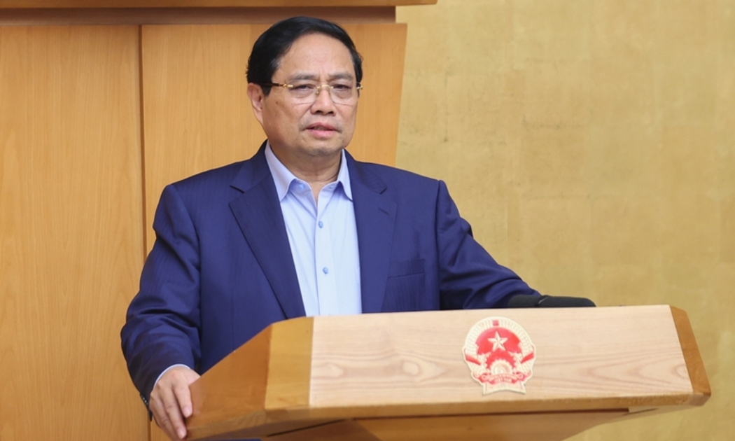 Thủ tướng Phạm Minh Chính chủ trì Hội nghị trực tuyến Chính phủ với địa phương tháng 9/2025 - Ảnh: VGP