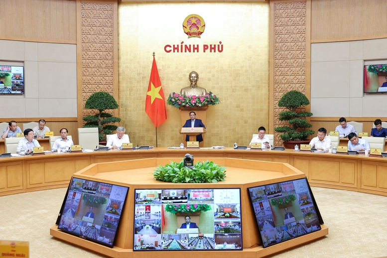 Phiên họp Chính phủ thường kỳ và Hội nghị trực tuyến Chính phủ với địa phương tháng 9/2025 - Ảnh: VGP