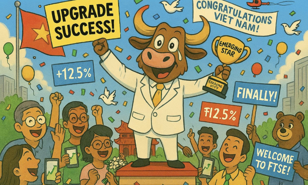 FTSE Russell công bố danh mục dự kiến 28 cổ phiếu và tỷ trọng của Việt Nam khi nâng hạng tháng 9/2026