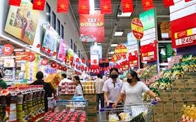 Nhu cầu tiêu dùng hàng hóa, dịch vụ trong nước tăng trong các ngày lễ lớn của dân tộc.