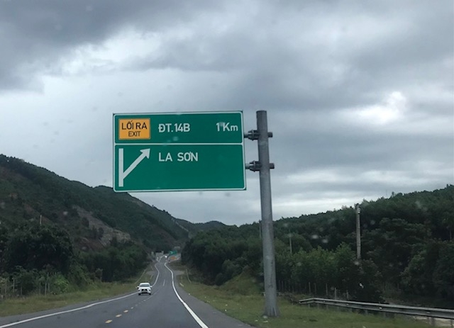 Cao tốc La Sơn - Túy Loan. Ảnh Ngô Anh Văn