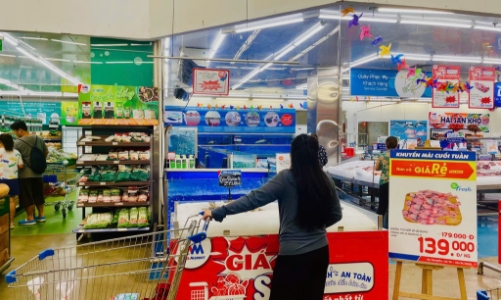 Hệ thống siêu thị đẩy mạnh tiêu thụ hàng Việt