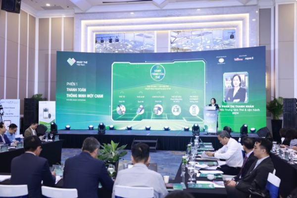 Hội thảo "Một chạm vạn niềm tin – Kiến tạo tương lai thanh toán số" tổ chức ngày 7/10.