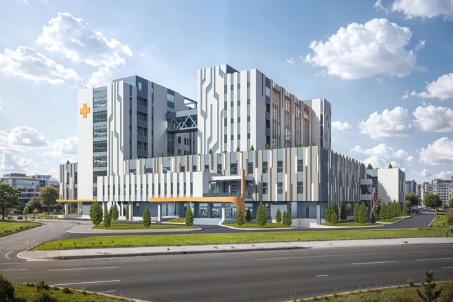 Phối cảnh Dự án Bệnh viện Thận Hà Nội cơ sở 2