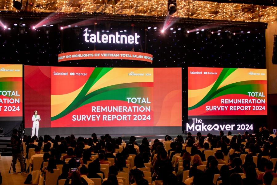 Báo cáo Lương, thưởng, phúc lợi Talentnet-Mercer 2025 cũng sẽ được công bố tại sự kiện The Makeover 2025.