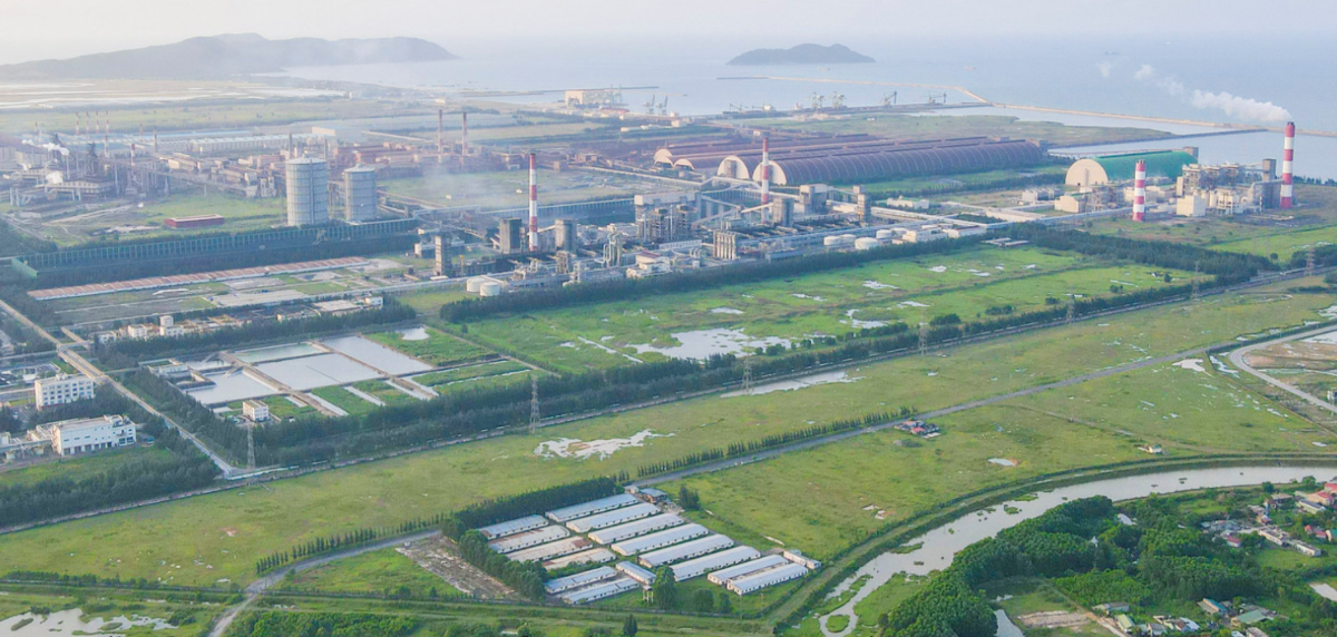 Khu kinh tế Vũng Áng, Hà Tĩnh. Ảnh: Phạm Trường