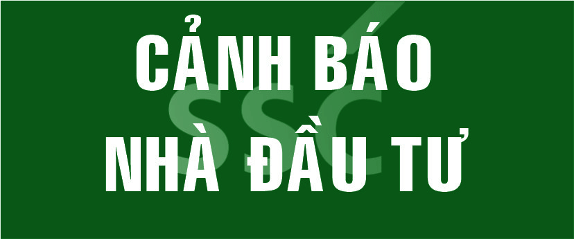 Ủy ban Chứng khoán Nhà nước cảnh báo lừa đảo liên quan Công ty STICCAPITAL