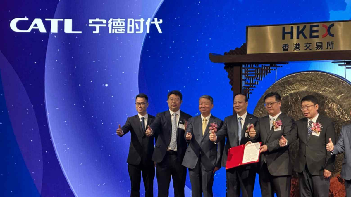 CATL huy động được hơn 5 tỷ USD khi IPO tại Hồng Kông hồi tháng 5 - Ảnh: Nikkei Asia