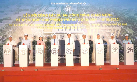 Hà Nội khởi công xây dựng Trường Đào tạo cán bộ Lê Hồng Phong 980 tỷ đồng