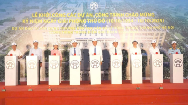 Hà Nội khởi công xây dựng Trường Đào tạo cán bộ Lê Hồng Phong 980 tỷ đồng