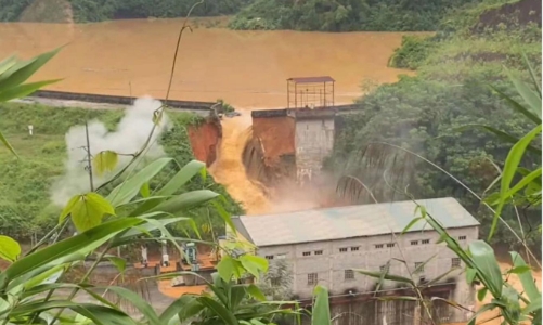 Vỡ đập thủy điện Bắc Khê 1: Mưa lớn gây thiệt hại nhưng không có thương vong