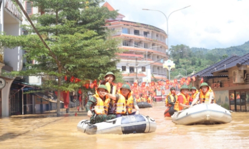 Phó Thủ tướng Chính phủ Trần Hồng Hà kiểm tra công tác khắc phục bão lũ tại Cao Bằng