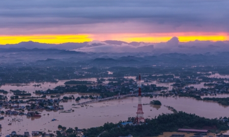 Người dân Thái Nguyên bàng hoàng trước đỉnh lũ lịch sử