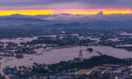 Người dân Thái Nguyên bàng hoàng trước đỉnh lũ lịch sử