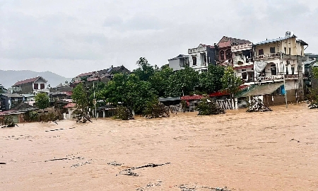 Cao Bằng: Trên 5.000 ha lúa và hoa màu bị ngập úng, 7.500 ngôi nhà bị thiệt hại do mưa bão