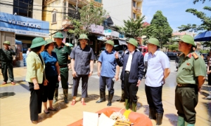 Phó Thủ tướng Hồ Đức Phớc kiểm tra công tác ứng phó mưa lũ tại Lạng Sơn