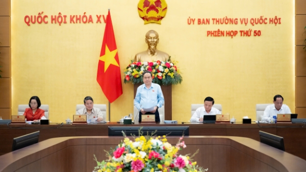 Khai mạc Phiên họp thứ 50 của Ủy ban Thường vụ Quốc hội