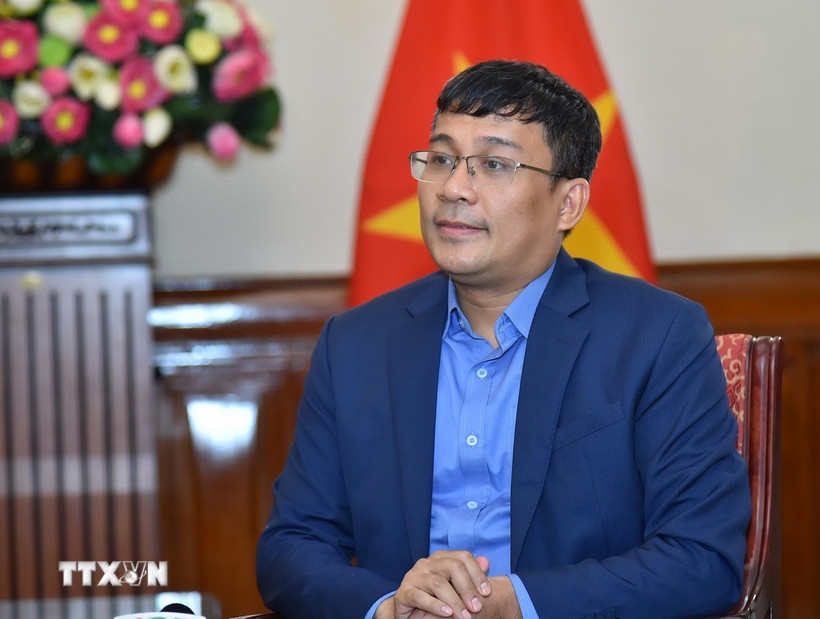 Thứ trưởng Thường trực Bộ Ngoại giao Nguyễn Minh Vũ. Ảnh: TTXVN.