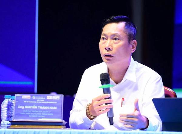 Ông Nguyễn Thành Nam, Phó Cục trưởng Cục Quản lý và Phát triển thị trường trong nước.