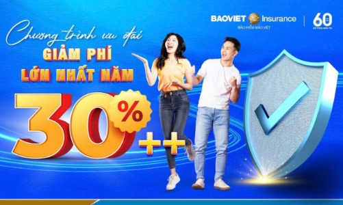 Bảo hiểm Bảo Việt triển khai chương trình ưu đãi bảo hiểm lớn nhất năm