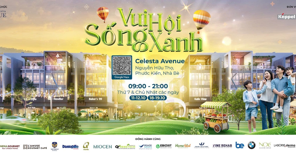 Celesta Avenue tổ chức chuỗi sự kiện “Vui hội sống Xanh” - Trải nghiệm sống xanh cho cả gia đình