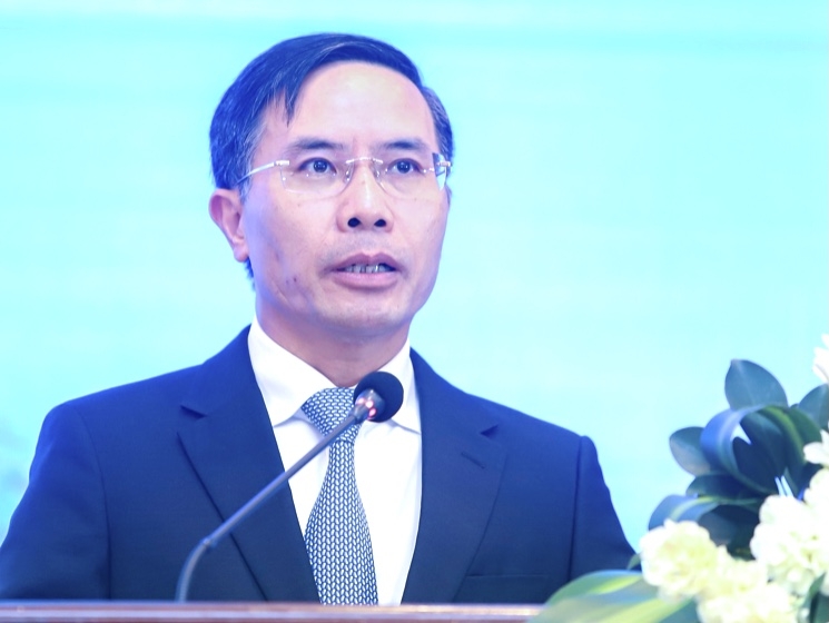 Chủ tịch UBND TP. Đà Nẵng Phạm Đức Ấn phát biểu chào mừng tại hội nghị.