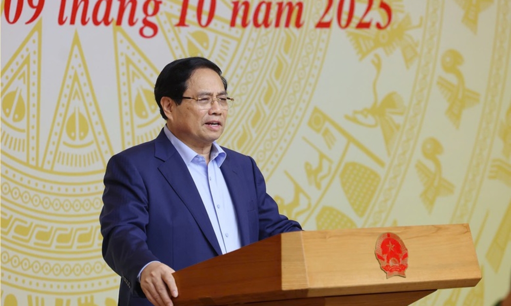 Thủ tướng Phạm Minh Chính chủ trì hội nghị trực tuyến toàn quốc triển khai Chương trình mục tiêu quốc gia phòng, chống ma túy đến năm 2030 - Ảnh: VGP.