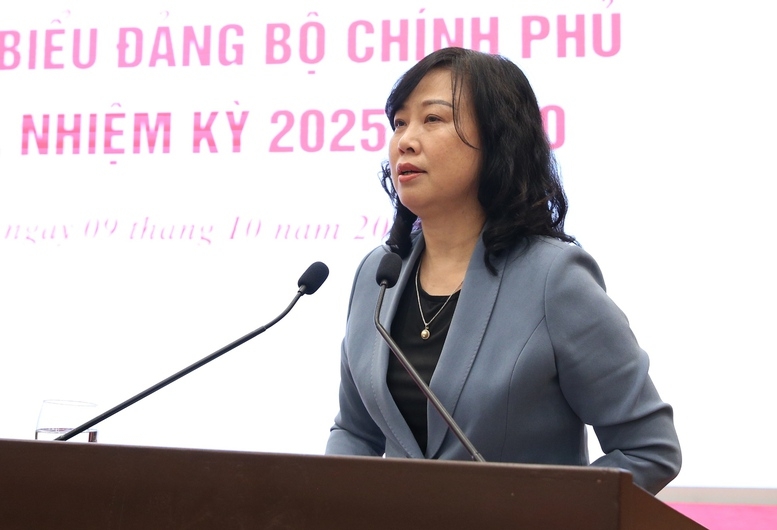 Ủy viên Trung ương Đảng, Bộ trưởng Bộ Y tế Đào Hồng Lan thông tin về công tác an sinh xã hội trong nhiệm kỳ 2020-2025