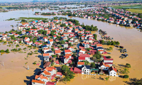 Mực nước trên các sông vẫn duy trì mức cao, sông Cầu và sông Thương vượt báo động 3 