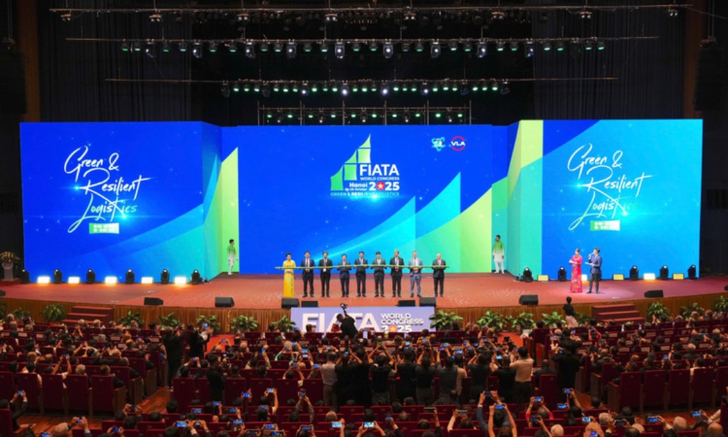 Khai mạc Đại hội Hiệp hội Giao nhận Vận tải Quốc tế - FIATA World Congress 2025 sáng 08/10. Ảnh: VGP
