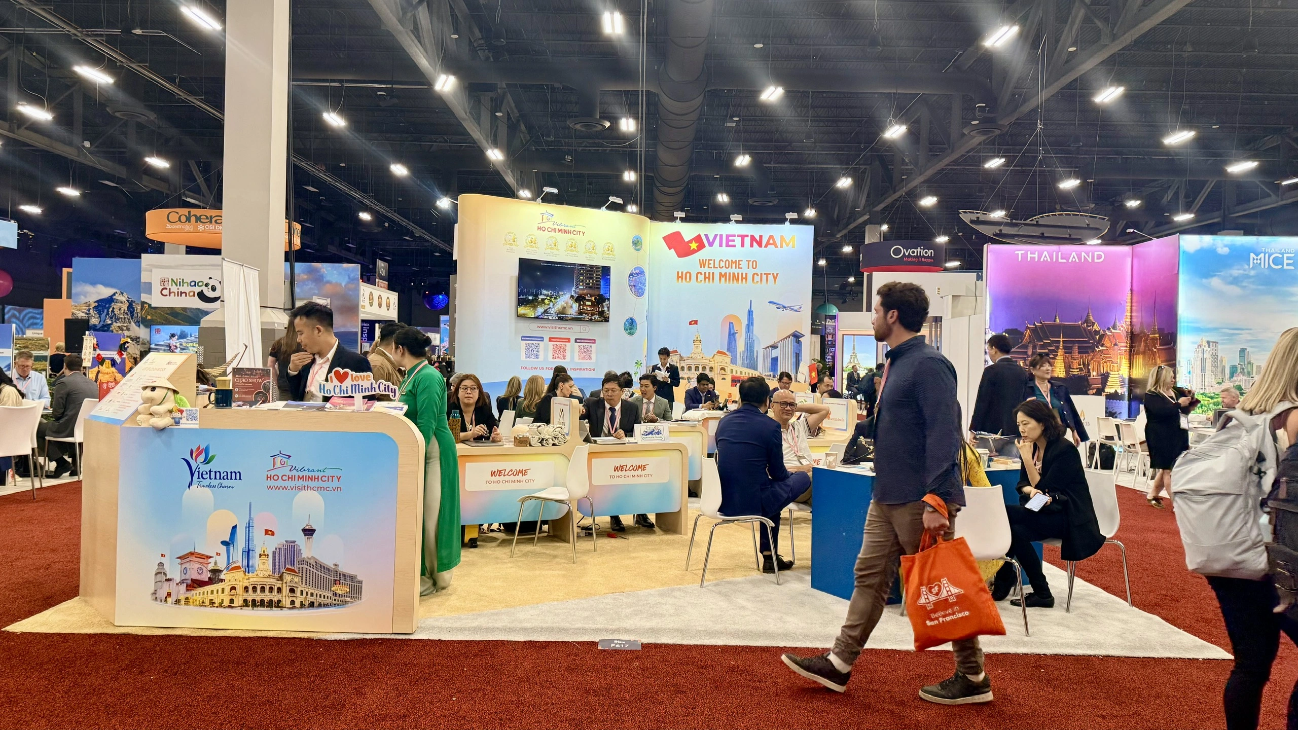 Tham gia IMEX America, ngành du lịch TP.HCM kỳ vọng sẽ mời được nhiều đối tác và buyers Mỹ tham dự Hội chợ Du lịch quốc tế ITE HCMC 2026.